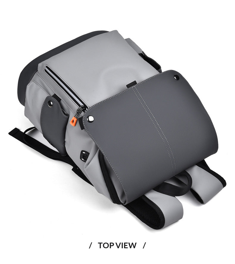 RUILU Urban Flap-Top Laptop Commuter Backpack