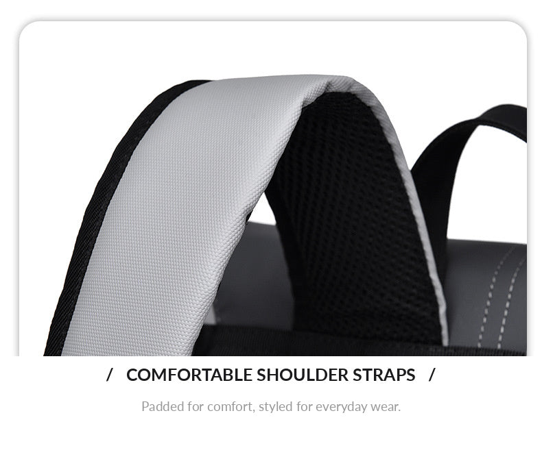 RUILU Urban Flap-Top Laptop Commuter Backpack