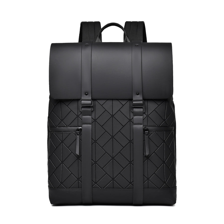 RUILU Geometric Diamond Business Laptop Backpack