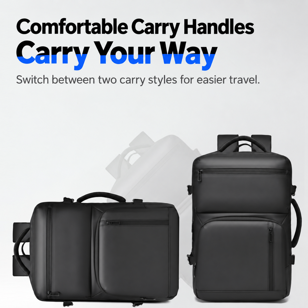 RUILU Executive Expandable Travel Backpack