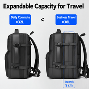 RUILU Executive Expandable Travel Backpack