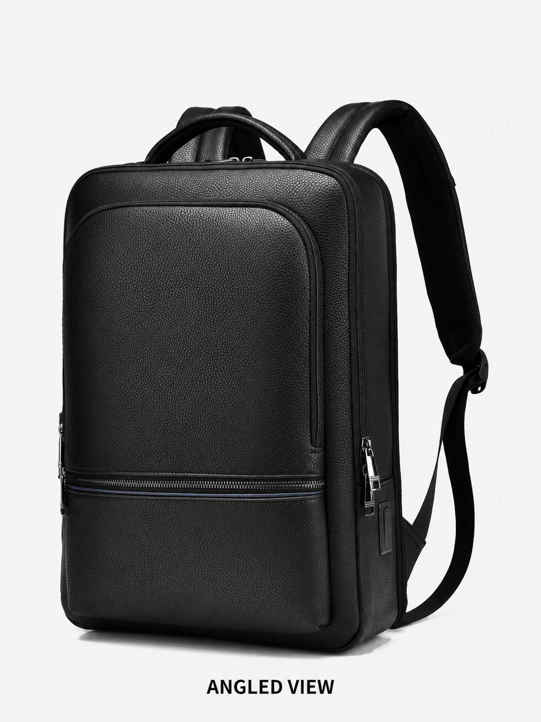 RUILU Executive Leather Laptop Backpack