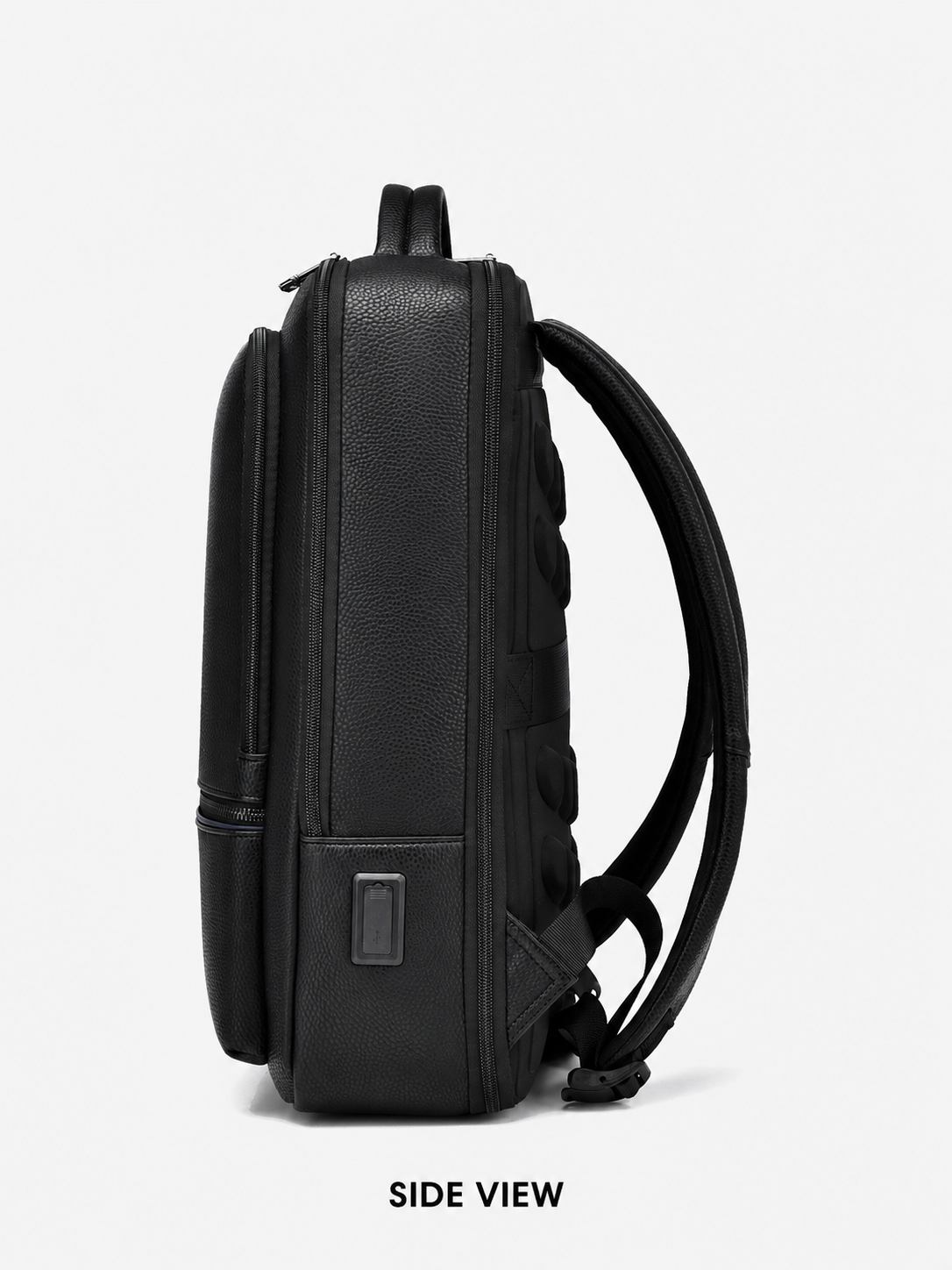 RUILU Executive Leather Laptop Backpack