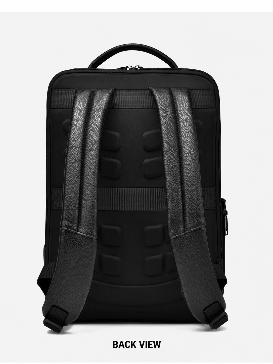 RUILU Executive Leather Laptop Backpack