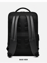 RUILU Executive Leather Laptop Backpack