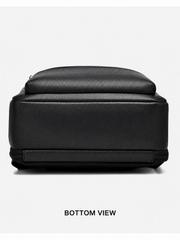 RUILU Executive Leather Laptop Backpack