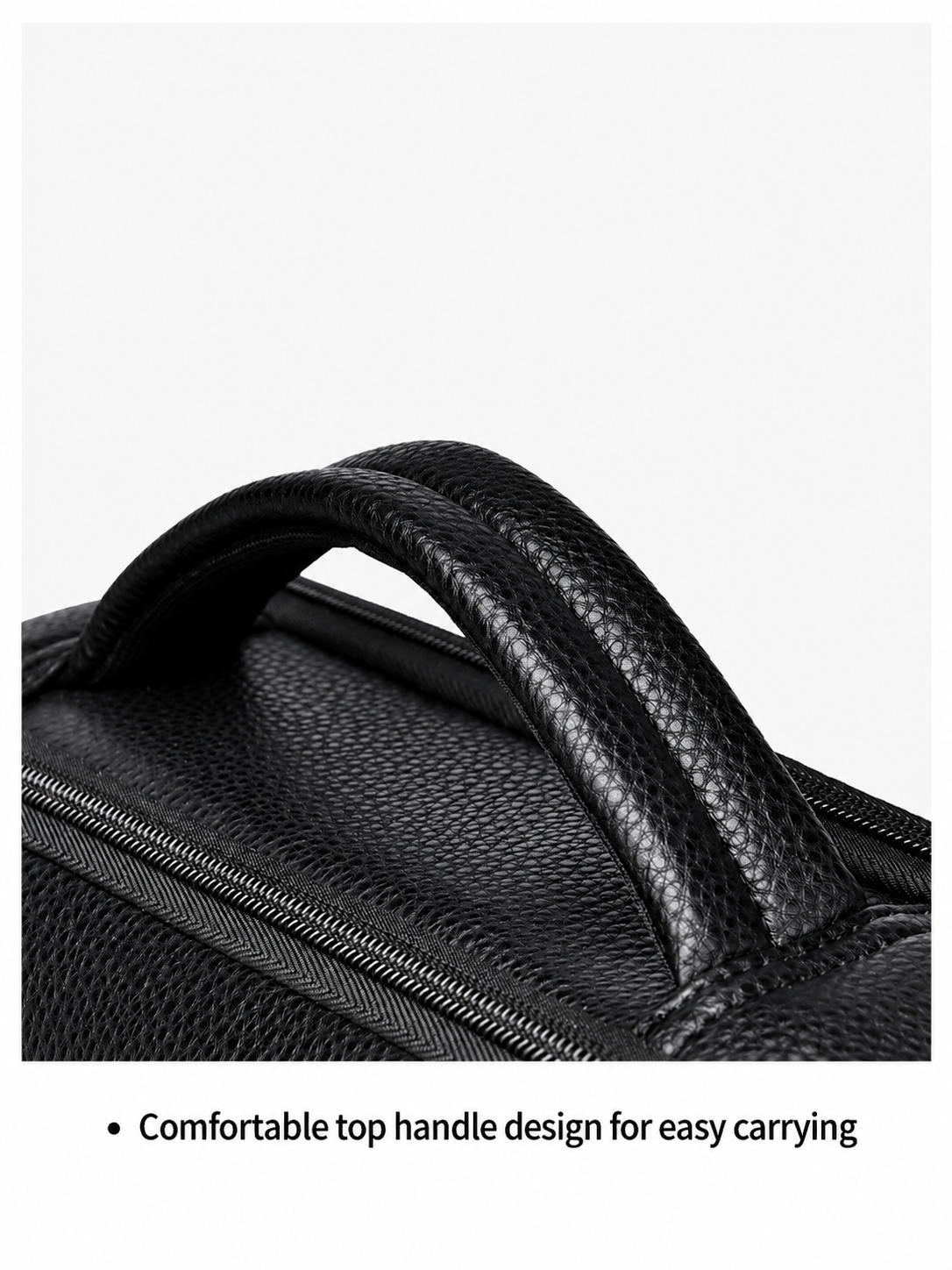 RUILU Executive Leather Laptop Backpack