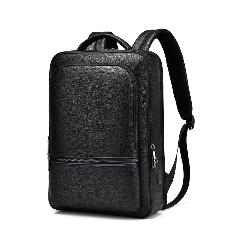 RUILU Executive Leather Laptop Backpack